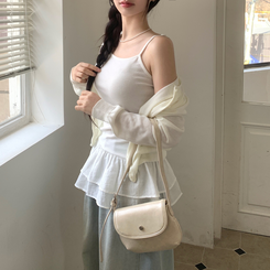 ネップルラウンドベーシックデイリーカレンダーフィットニットカーディガン(8color) WHITE