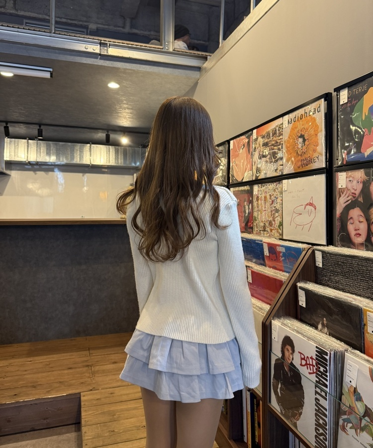 더블플리츠미니스커트 소라
