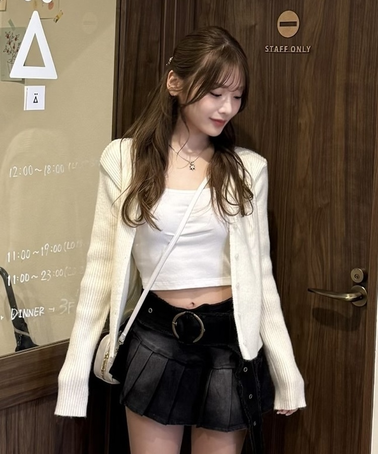 スリムフィットカーディガン IVORY