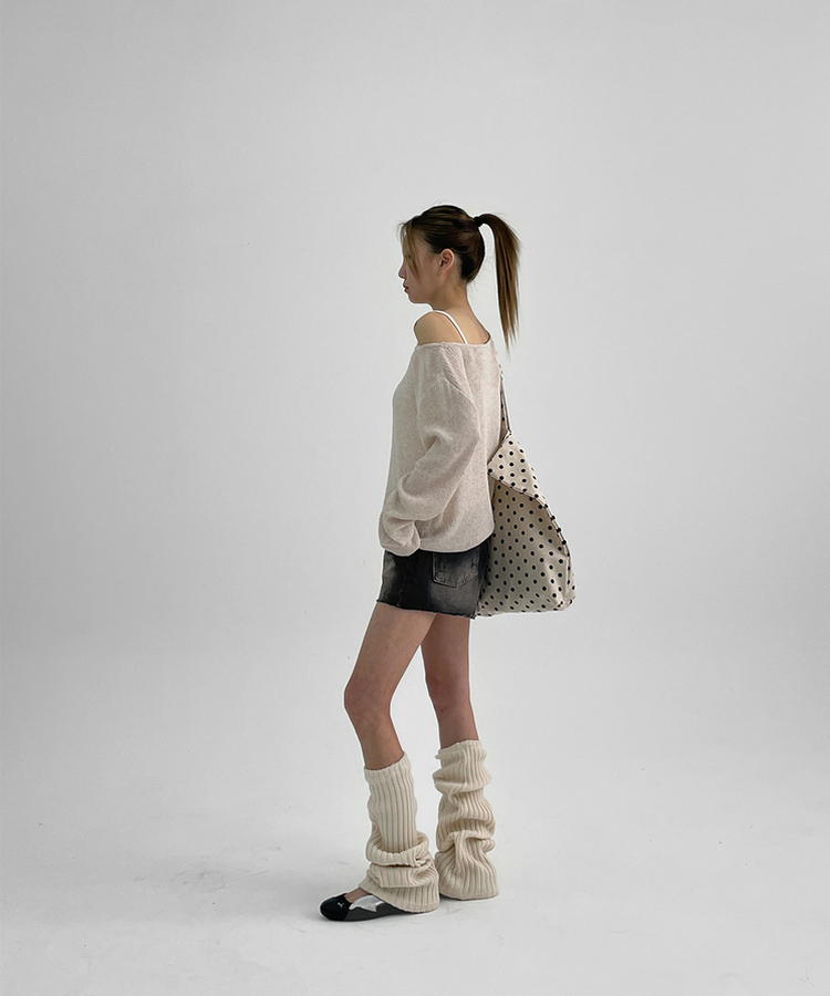 샤니피 썸머 골지 니트