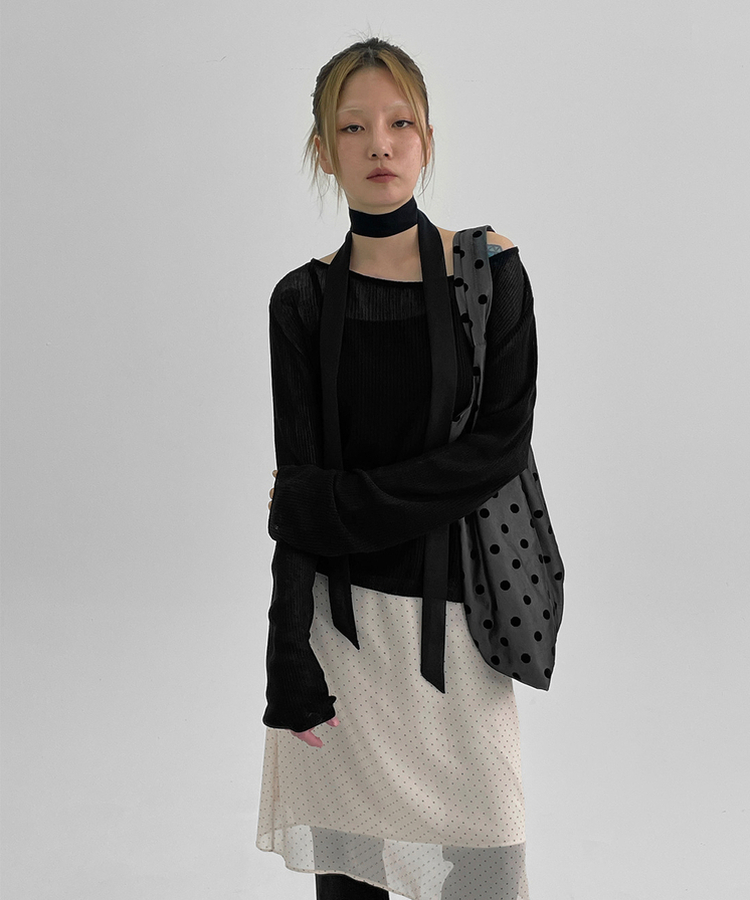 샤니피 썸머 골지 니트