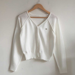 ペンダントVネックカーディガン(6color)