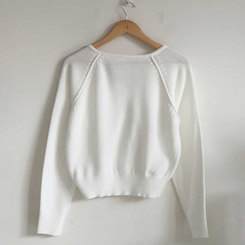 ペンダントVネックカーディガン(6color)