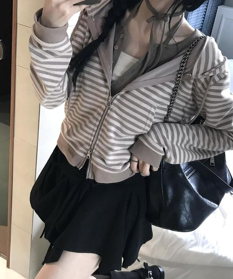 アンバランスシャーリングスカート BLACK