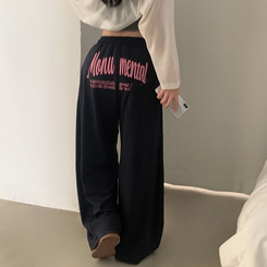 トレーニングパンツ バックポイントワイドトレーニングパンツ NAVY