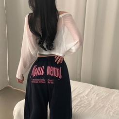 トレーニングパンツ バックポイントワイドトレーニングパンツ NAVY