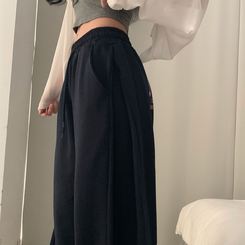 トレーニングパンツ バックポイントワイドトレーニングパンツ NAVY