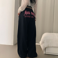 トレーニングパンツ バックポイントワイドトレーニングパンツ NAVY