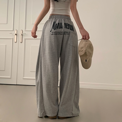 トレーニングパンツ バックポイントワイドトレーニングパンツ GREY