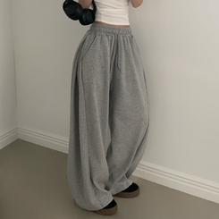 トレーニングパンツ バックポイントワイドトレーニングパンツ GREY