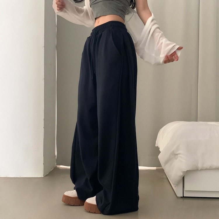 バックポイントワイドトレーニングパンツ NAVY