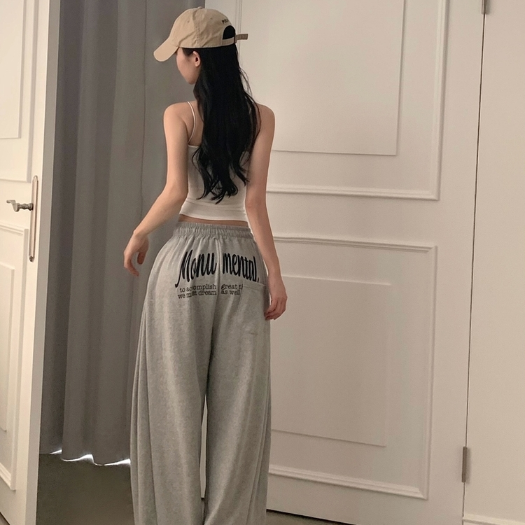 トレーニングパンツ バックポイントワイドトレーニングパンツ GREY