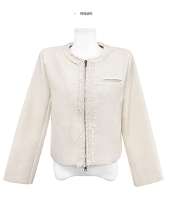 タッセルツイードジャケット