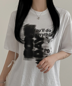 半袖Tシャツ プリンティング半袖Tシャツ WHITE