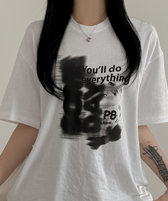 半袖Tシャツ プリンティング半袖Tシャツ WHITE