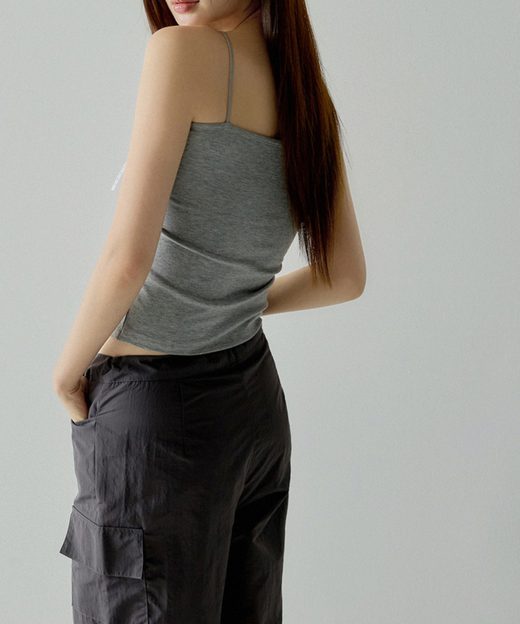 【カップ付き】ベーシックキャミソール(5color) MELANGE