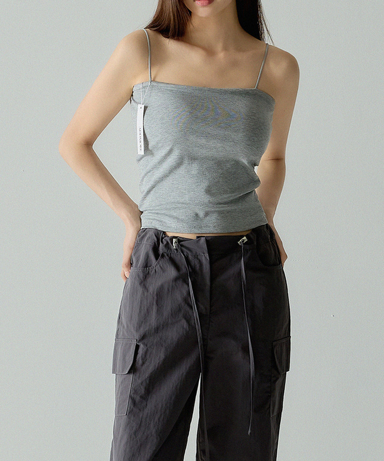 【カップ付き】ベーシックキャミソール(5color) MELANGE