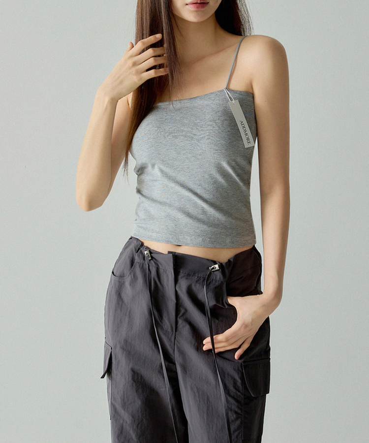 【カップ付き】ベーシックキャミソール(5color) MELANGE