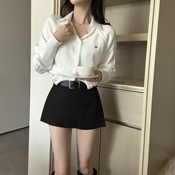 シルバーペンダントカーディガン(6color) IVORY