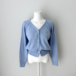 シルバーペンダントカーディガン(6color)