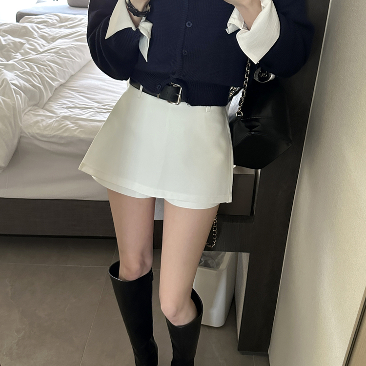 シルバーペンダントカーディガン(6color) DARK BLUE