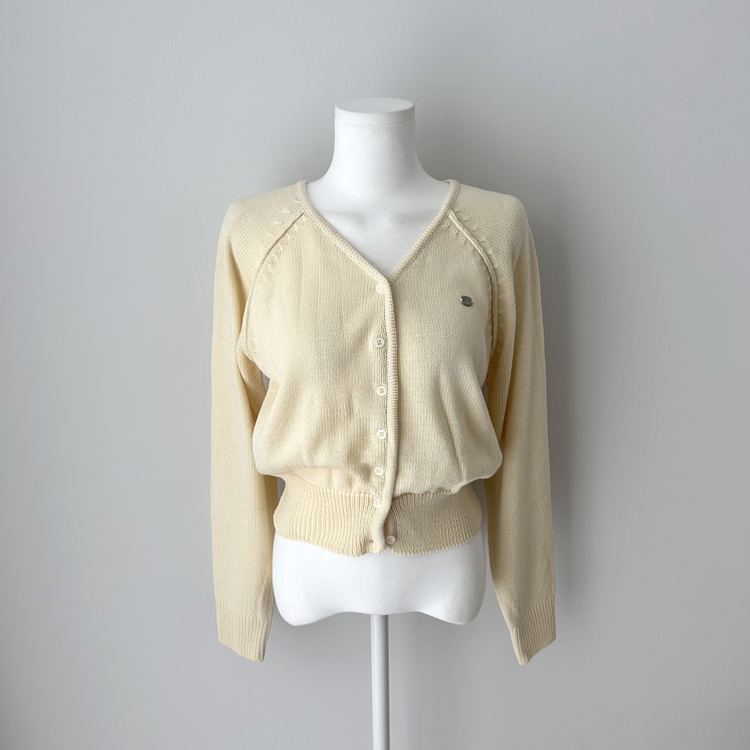 シルバーペンダントカーディガン(6color)