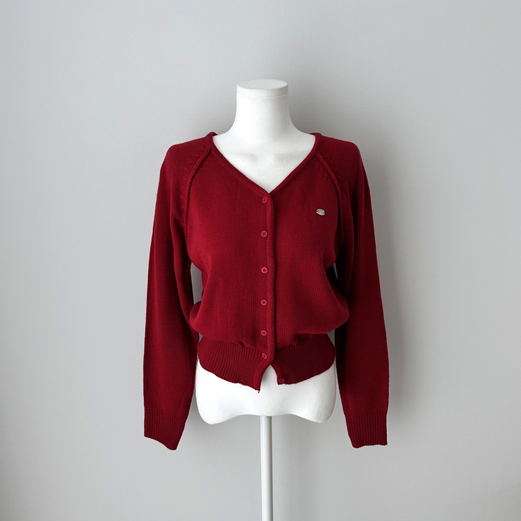 シルバーペンダントカーディガン(6color)