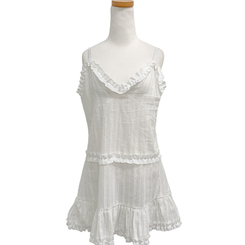 フリルビスチェミニワンピース