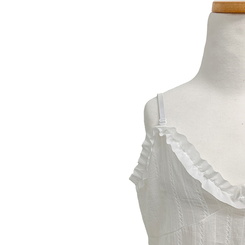 フリルビスチェミニワンピース