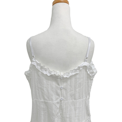 フリルビスチェミニワンピース