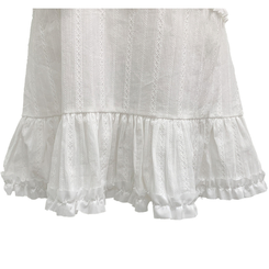 フリルビスチェミニワンピース