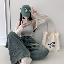 カーディガン シースルークロップボレロカーディガン(6color) CREAM