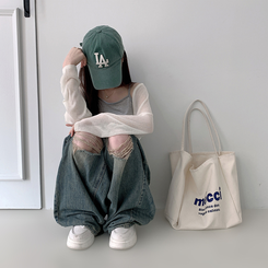 カーディガン シースルークロップボレロカーディガン(6color) CREAM