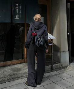 【MADE/数量限定】プレミアムフードジップアップトレーニングセット CHARCOAL