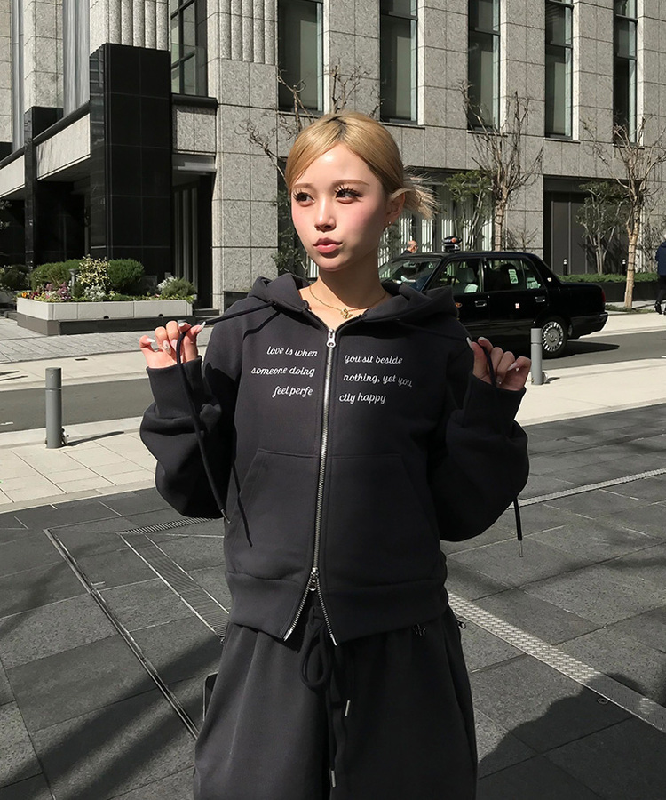 【MADE/数量限定】プレミアムフードジップアップトレーニングセット CHARCOAL