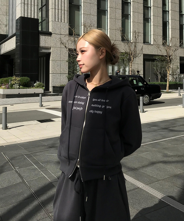 【MADE/数量限定】プレミアムフードジップアップトレーニングセット CHARCOAL