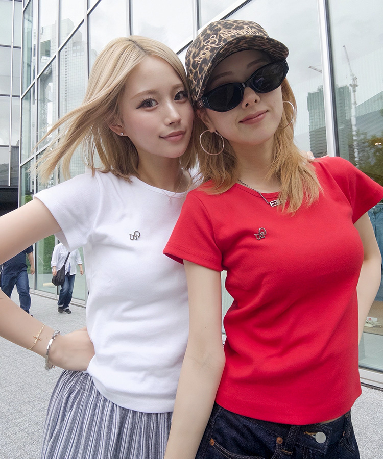 【単独/MADE】形崩れNO！プレミアムブローチ半袖Tシャツ WHITE