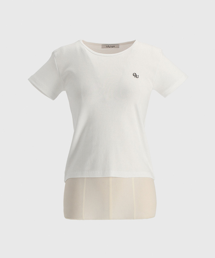 【単独/MADE】形崩れNO！プレミアムブローチ半袖Tシャツ