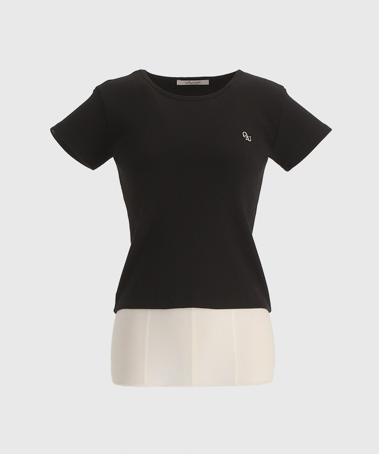 【単独/MADE】形崩れNO！プレミアムブローチ半袖Tシャツ