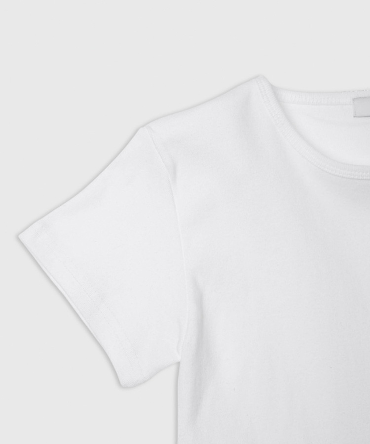 【単独/MADE】形崩れNO！プレミアムブローチ半袖Tシャツ