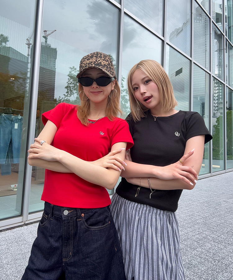 半袖Tシャツ 【単独/MADE】形崩れNO!プレミアムブローチ半袖Tシャツ BLACK