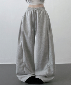 【丈別】サイドスナップトレーニングパンツ GREY