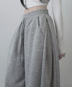 【丈別】サイドスナップトレーニングパンツ GREY