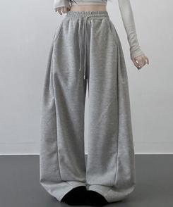 【丈別】サイドスナップトレーニングパンツ GREY