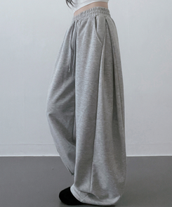 【丈別】サイドスナップトレーニングパンツ GREY