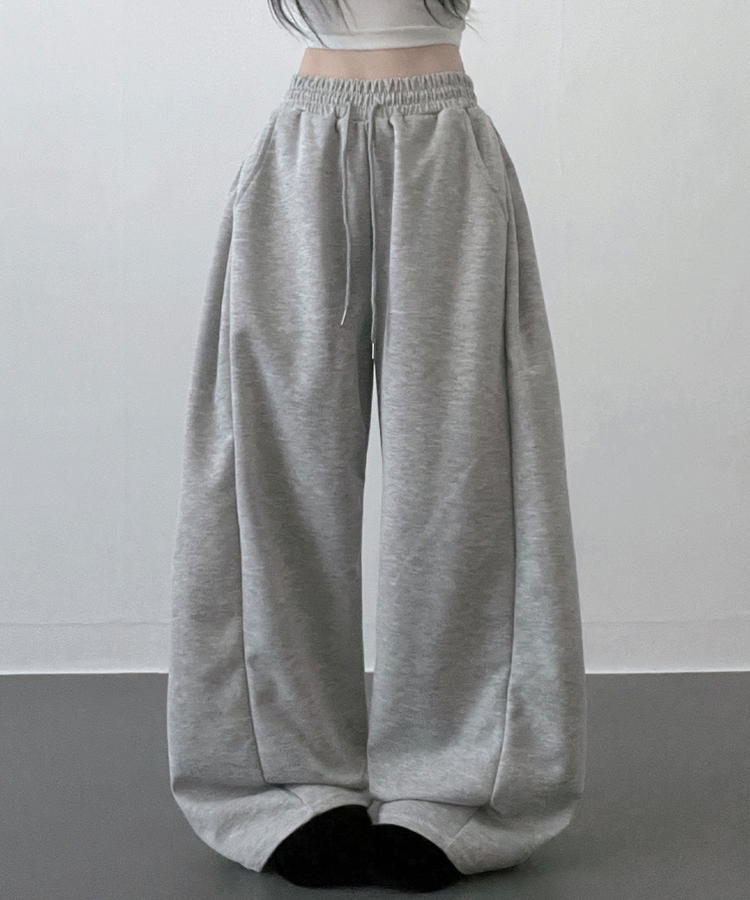 【丈別】サイドスナップトレーニングパンツ GREY