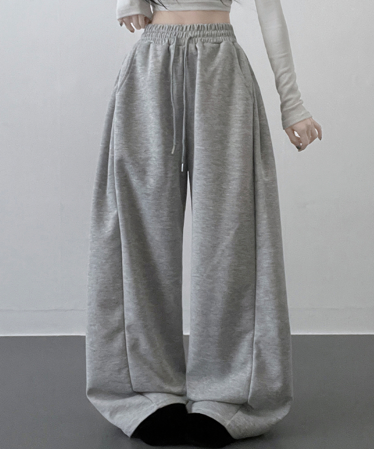 【丈別】サイドスナップトレーニングパンツ GREY