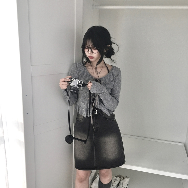 小花デニムスリング　 Sサイズ BonBonCopine STUDIOUS 別注 FETICO -SNAP- 人気のローズ柄のデニムシリーズ2
