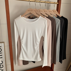 長袖Tシャツ イドシャーリング長袖Tシャツ(6color)
