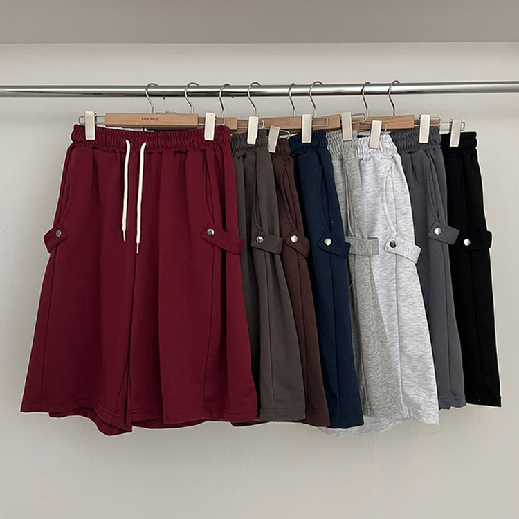 너디 사이드 비죠 트레이닝 반바지 버뮤다 팬츠